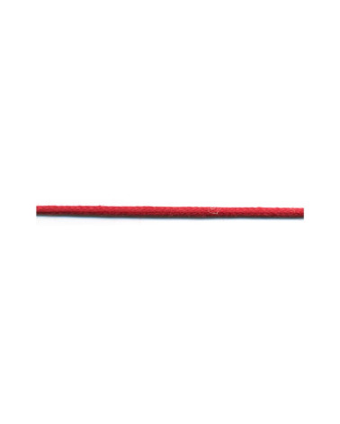 50 m Spule aus Spitze in Lederoptik, 2 mm, rot