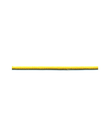 50 m Spule aus Spitze in Lederoptik, 2 mm, Gelbgold