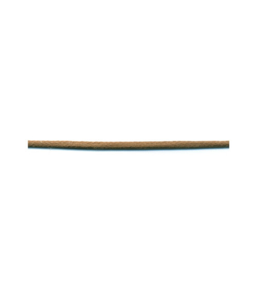 50 m Spule aus Spitze in Lederoptik, 2 mm, hellbraun