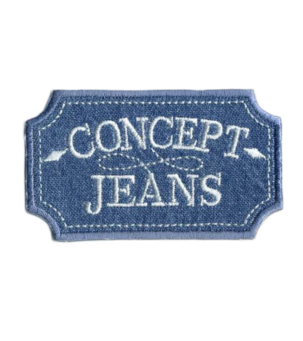Ecusson thermocollant Concept Jeans Ecusson thermocollant Concept Jeans