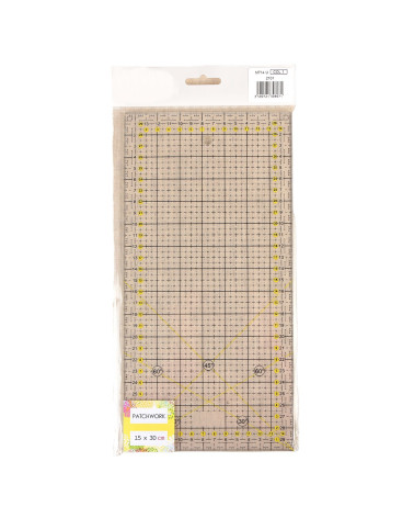 Regla patchwork 15x30cm