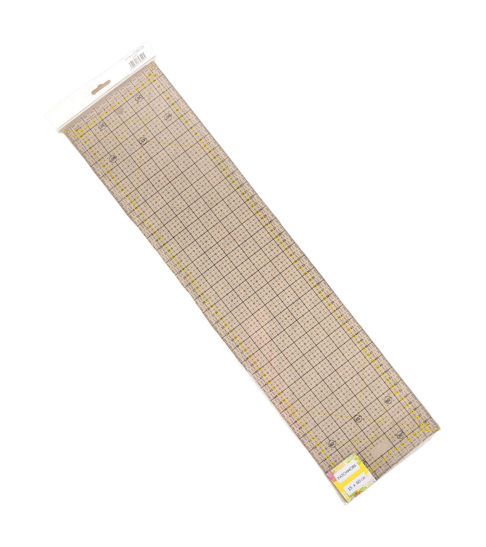 Righello patchwork 15x60 cm