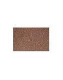 Coupon lamé thermocollant 12x30cm marron