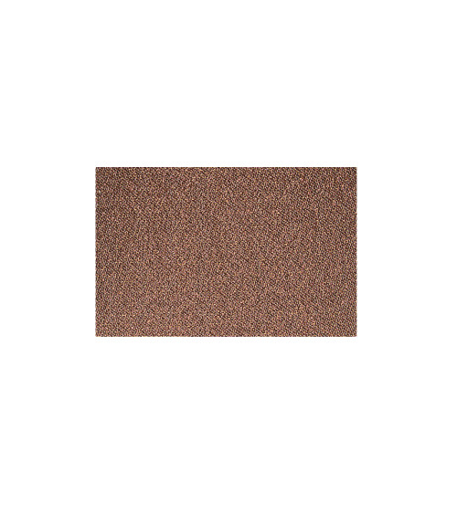 Coupon lamé thermocollant 12x30cm marron