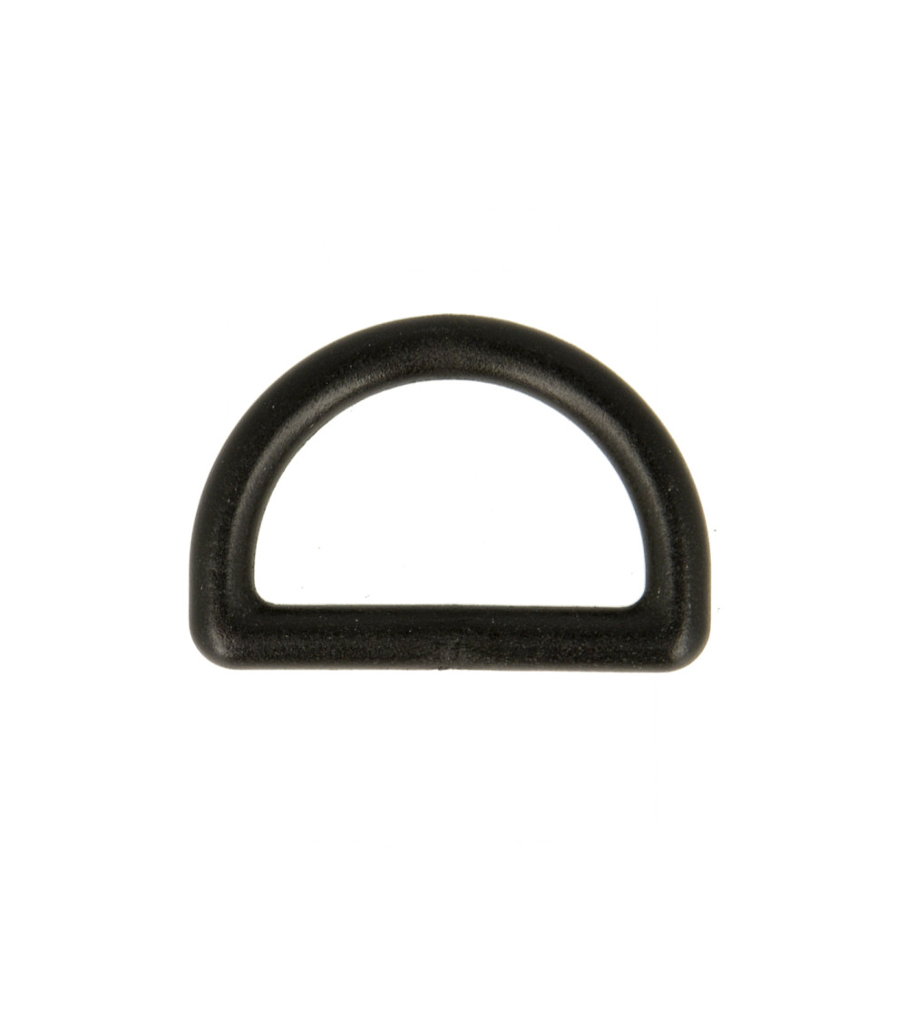 D-Ringe für Taschengurt/Schultergurt 25mm schwarz
