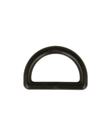 D-Ringe für Taschengurt/Schultergurt 25mm schwarz