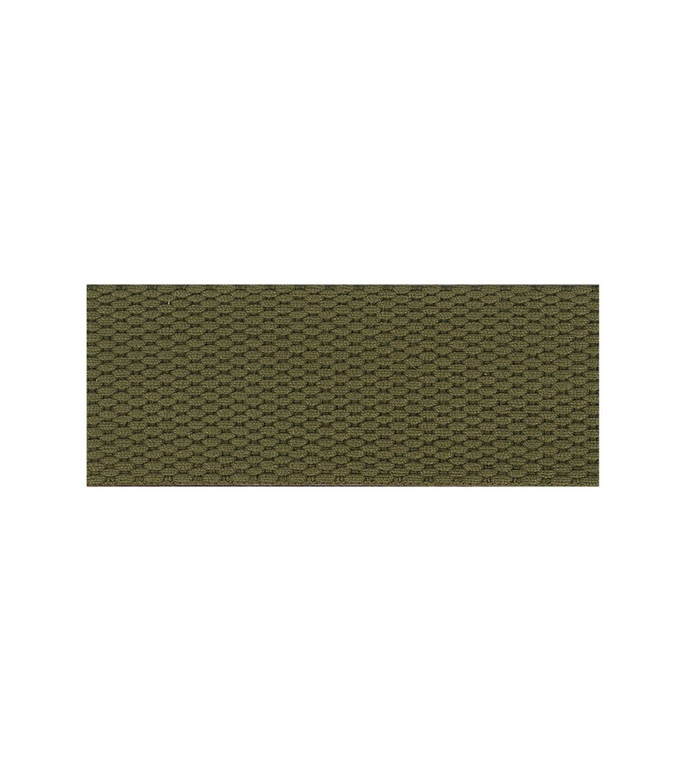 2 Meter langes Armband in 30 mm Khakigrün