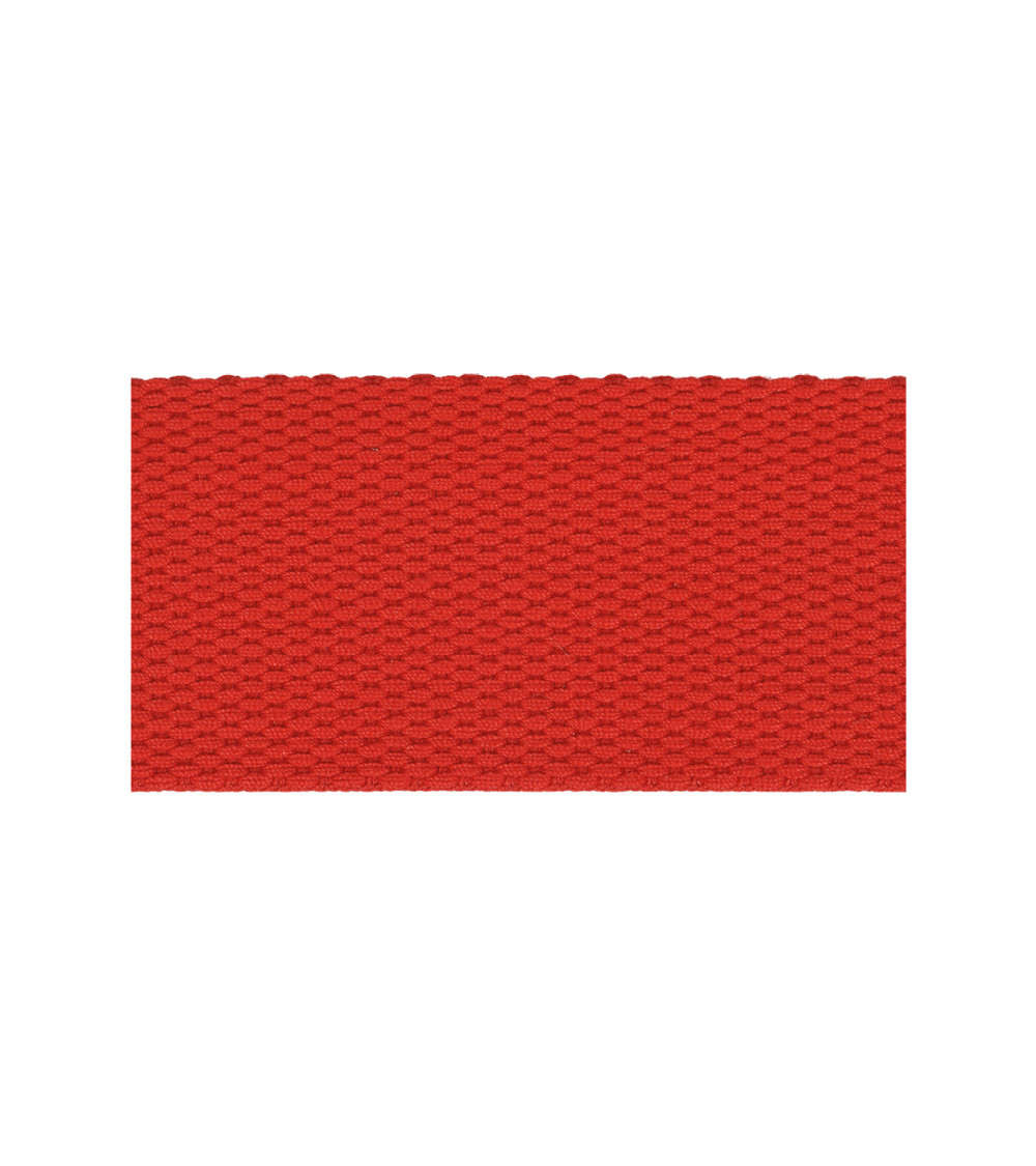 2 meter strap in 40mm red