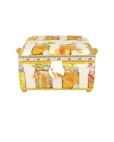 Sewing box 20x20x11cm cocktails
