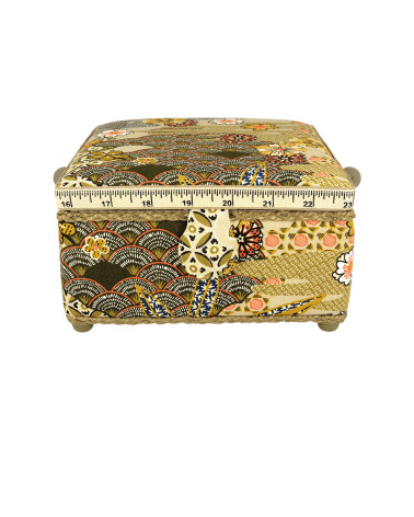 Sewing box 20x20x11cm khaki