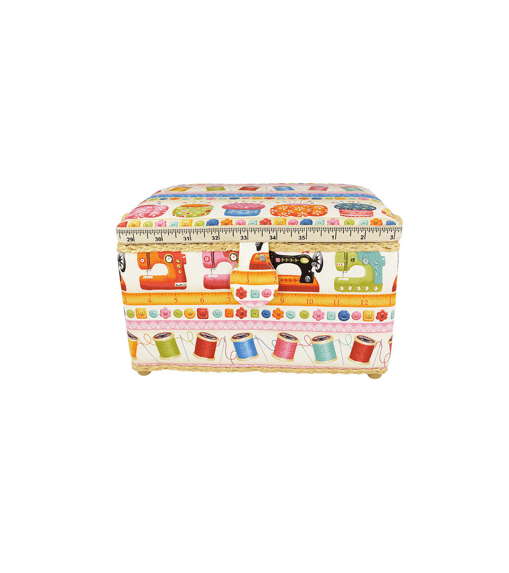 Scatola da cucito 18x26x16cm macchina da cucire