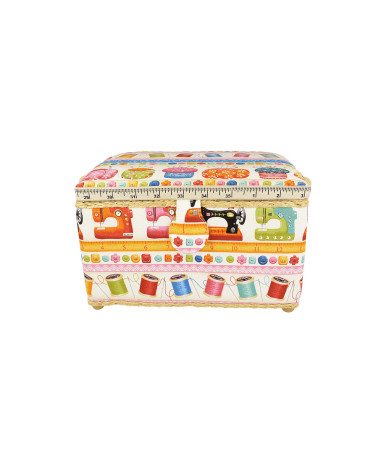 Scatola da cucito 18x26x16cm macchina da cucire