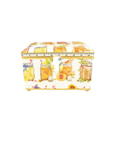 Nähkästchen 18x26x16cm Cocktails