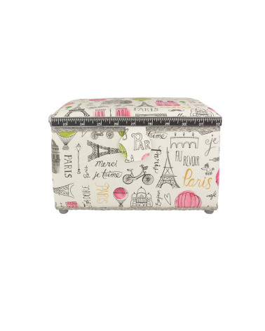 Boîte couture 18x26x16cm paris