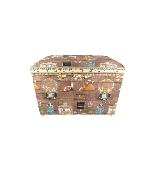 Boîte couture 21x28x19 bonbons