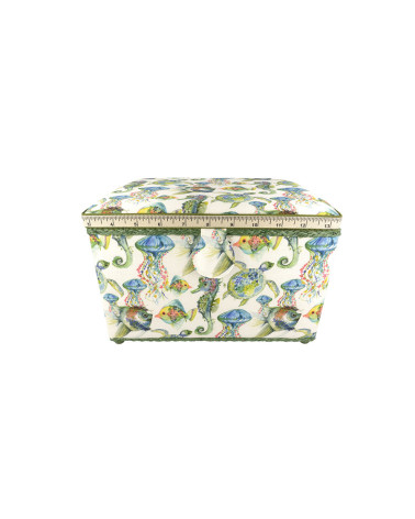 Sewing box 21x28x19 marine universe