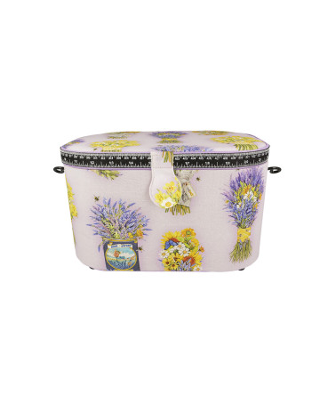 Scatola da cucito 21x31x17cm lavanda