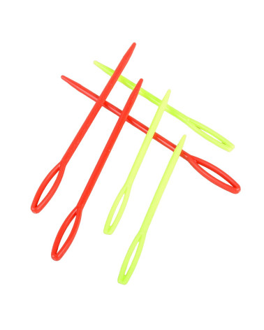 Plastic needles 6 pieces