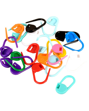 Anelli segna maglia in plastica 20 pezzi