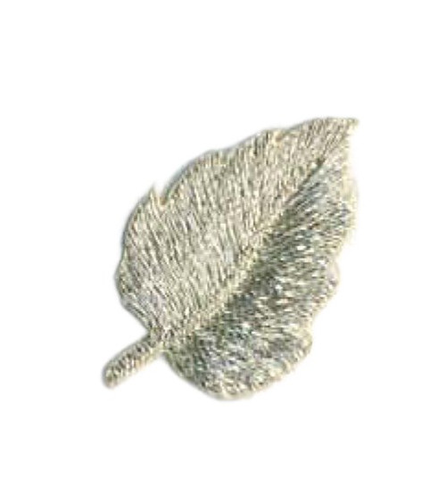 Ecusson thermocollant feuille argent