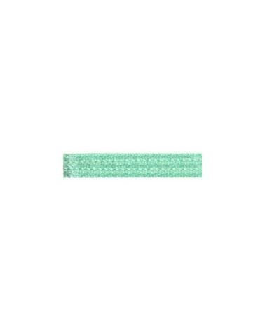 Floppy disk 50m double-sided satin ribbon polyester 1.5mm turquoise