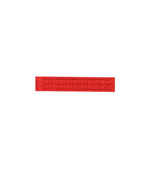 Disquette 50m ruban satin double face polyester 1.5mm rouge