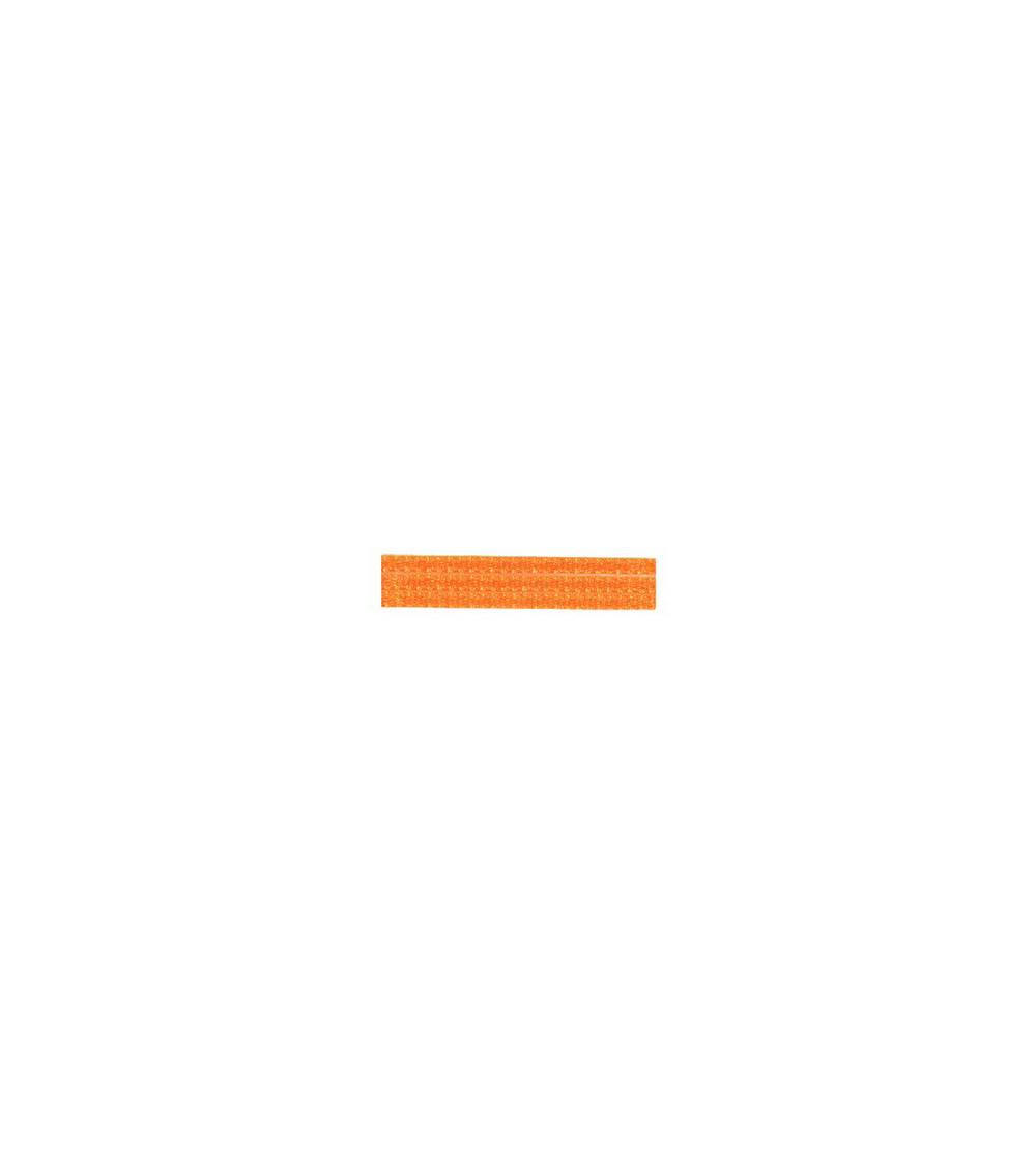 Diskette 50m doppelseitiges Satinband Polyester 1,5mm rot orange