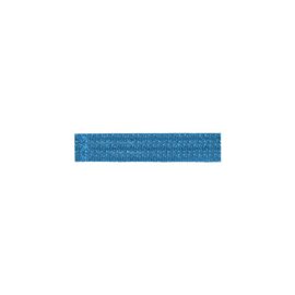 Disquette 50m ruban satin double face polyester 1.5mm bleu acier