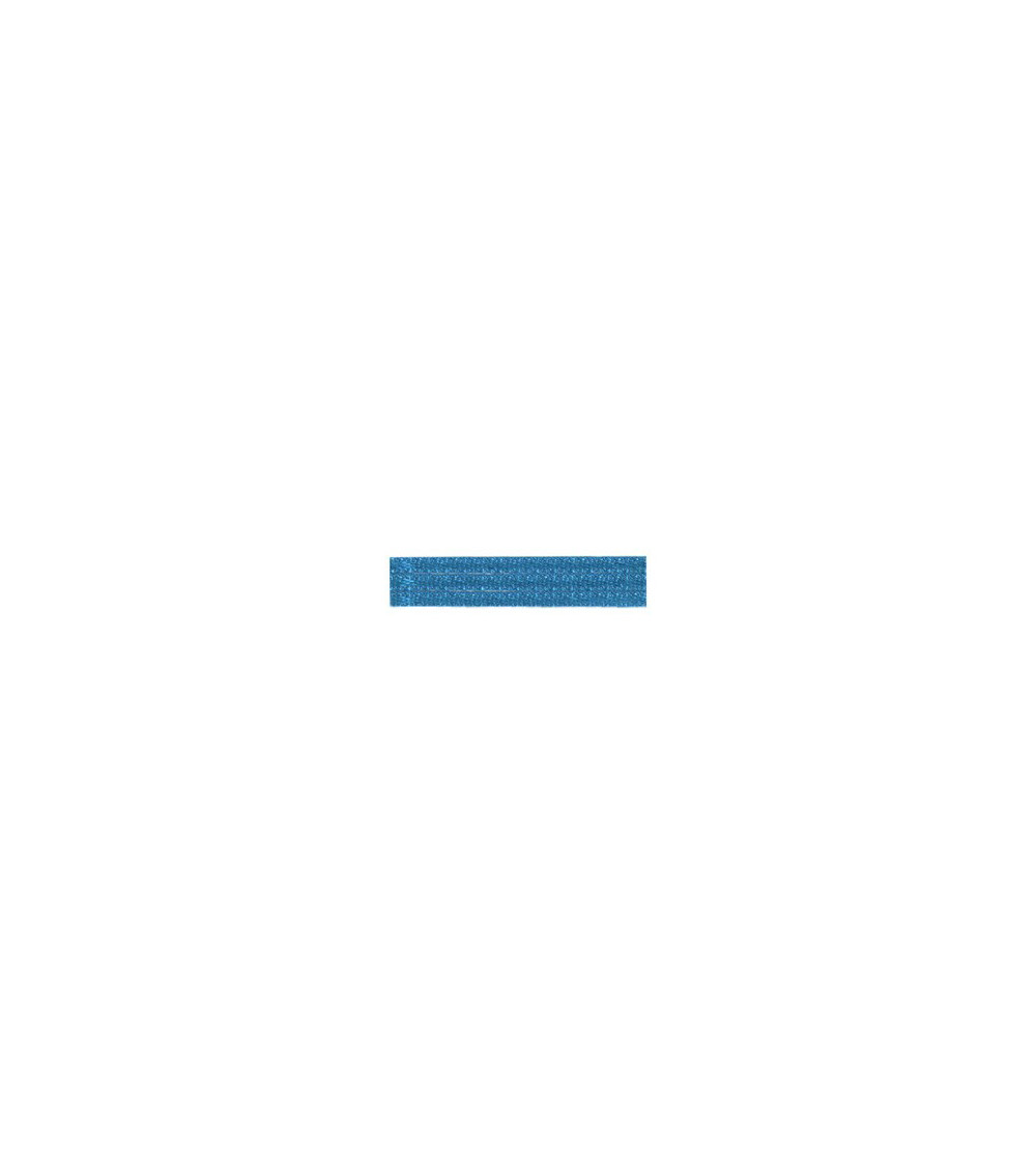 Floppy disk 50m double-sided satin ribbon polyester 1.5mm steel blue