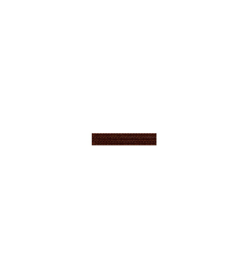 Floppy disk 50m double-sided satin ribbon polyester 1.5mm brown green