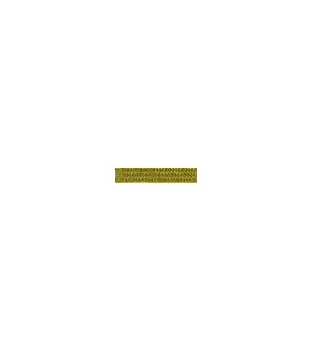 Floppy disk 50m double-sided polyester satin ribbon 1.5mm olive green