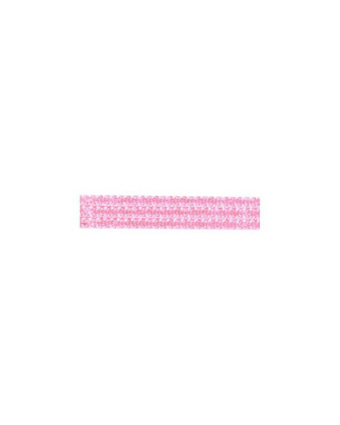 Dischetto 50m nastro biadesivo in raso poliestere 1,5mm rosa chiaro