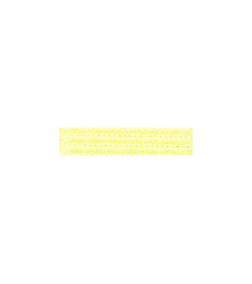 Diskette 50m double-sided satin ribbon polyester 1.5mm straw yellow