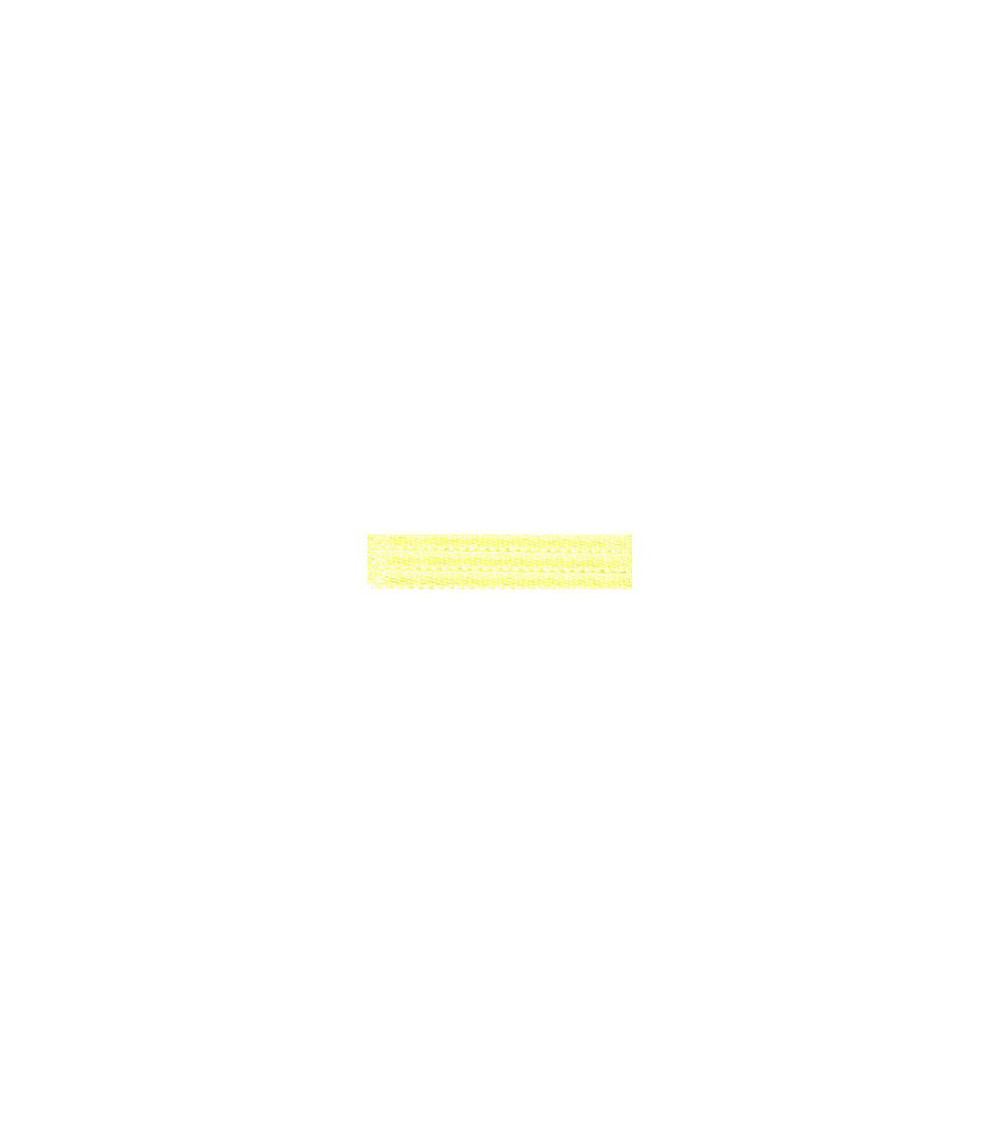 Diskette 50m double-sided satin ribbon polyester 1.5mm straw yellow