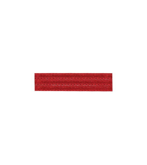 Disquette 50m ruban satin double face polyester 1.5mm rouge foncé