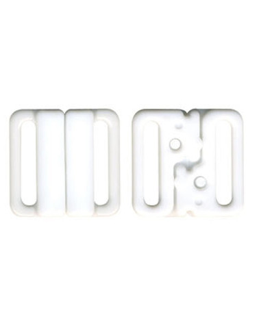 3 sets attache bikini maillot de bain blanc 15mm