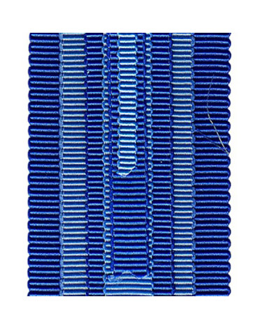 Floppy disk 16m Gros Grain Petersham BLUE BORDEAUX