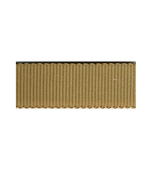 Disquette 16m Gros Grain Petersham BEIGE FONCE