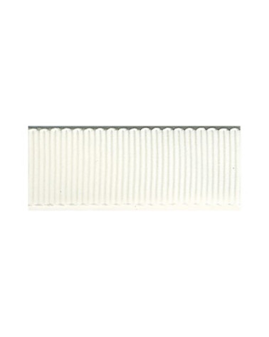 Diskette 16m Grosgrain Petersham ECRU/WEISS