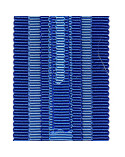 Disquette 25m Gros Grain Petersham 3mm bleu bordeaux