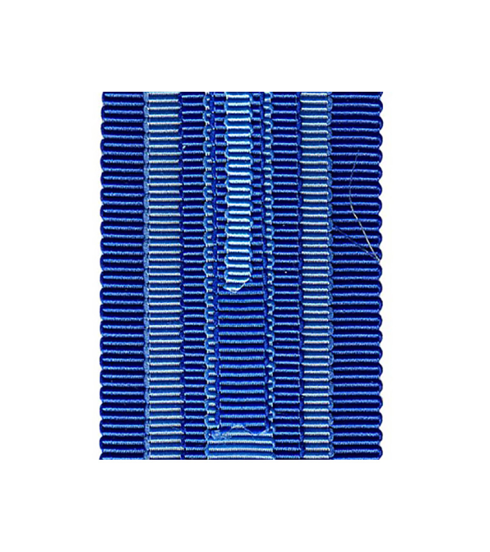 Diskette 25m Grosgrain Petersham 3mm burgundy blue