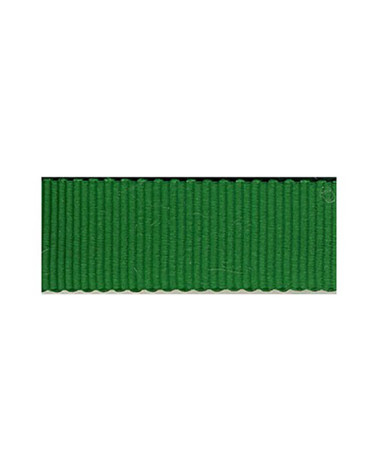Diskette 25m Grosgrain Petersham 3mm dark green