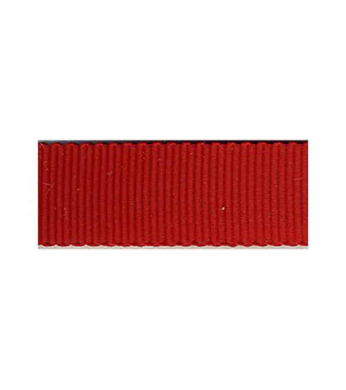 Diskette 25m Grosgrain Petersham 3mm red