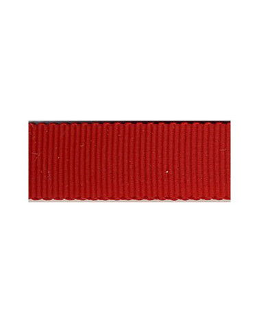 Diskette 25 m Gros Grain Petersham 3 mm rot