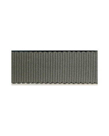 Diskette 25m Grosgrain Petersham 3mm mittelgrau