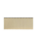 Disquette 25m Gros Grain Petersham 3mm beige