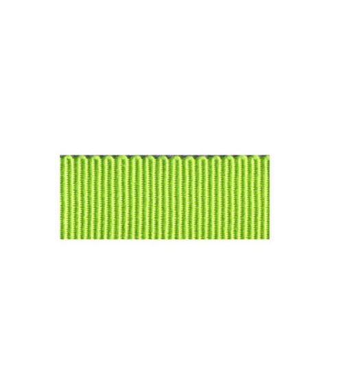 Disquette 25m ruban gros grain coton Vert anis