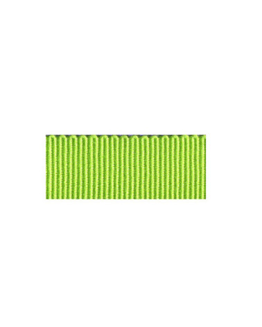 Disquette 25m ruban gros grain coton Vert anis