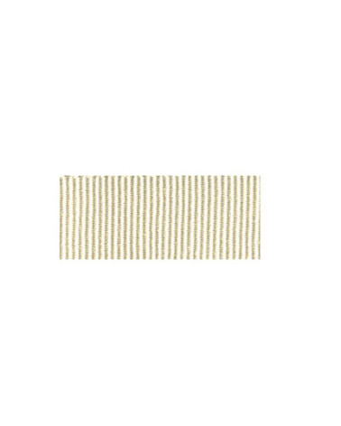 Disquette 25m ruban gros grain coton Ecru