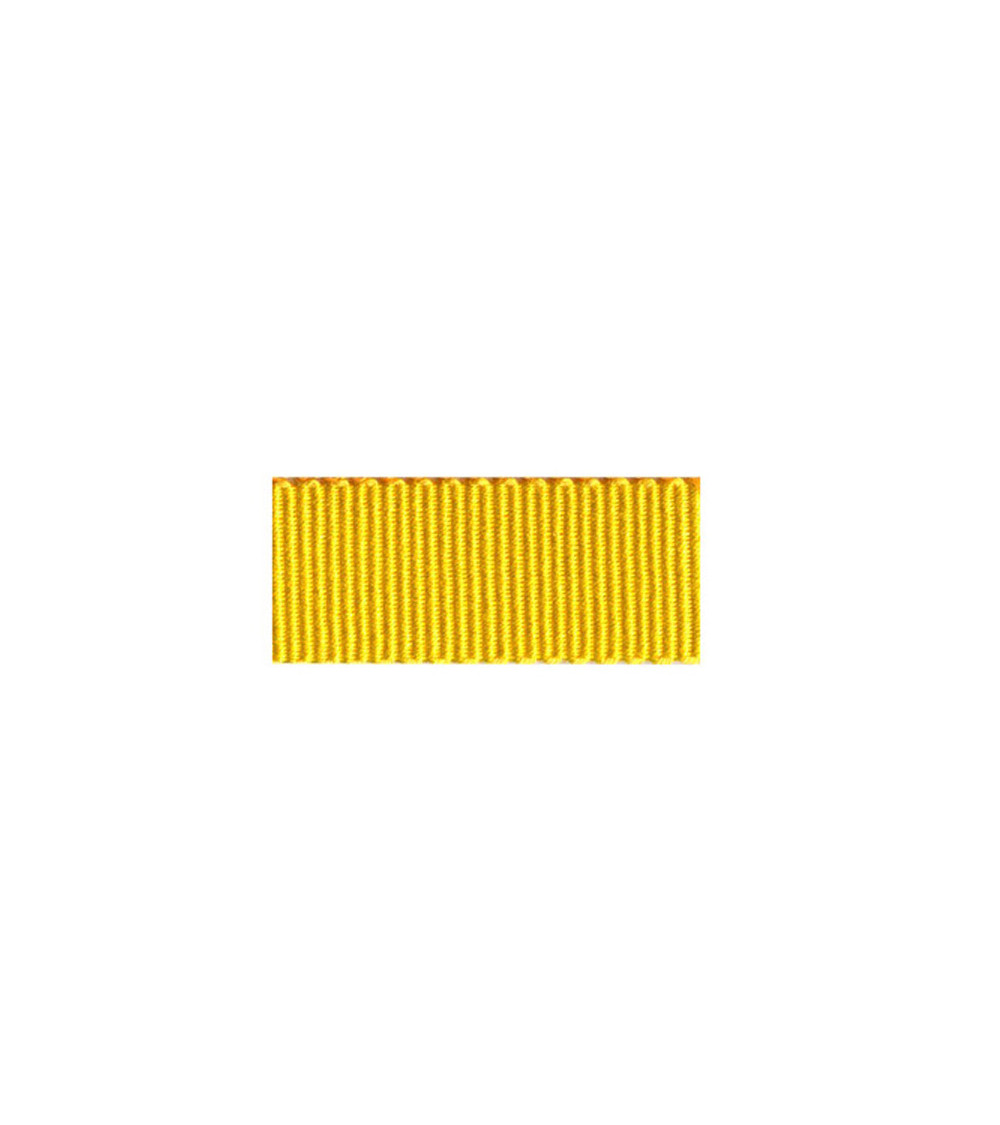 Floppy Disk 25 m Baumwoll-Ripsband Gelb